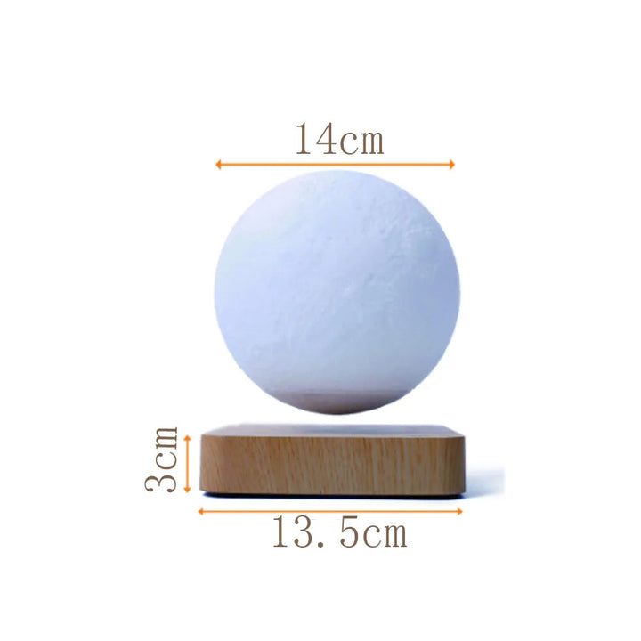 Levitating Moon Lamp – Touch-Control Floating Night Light for Bedroom Decor & Gifts