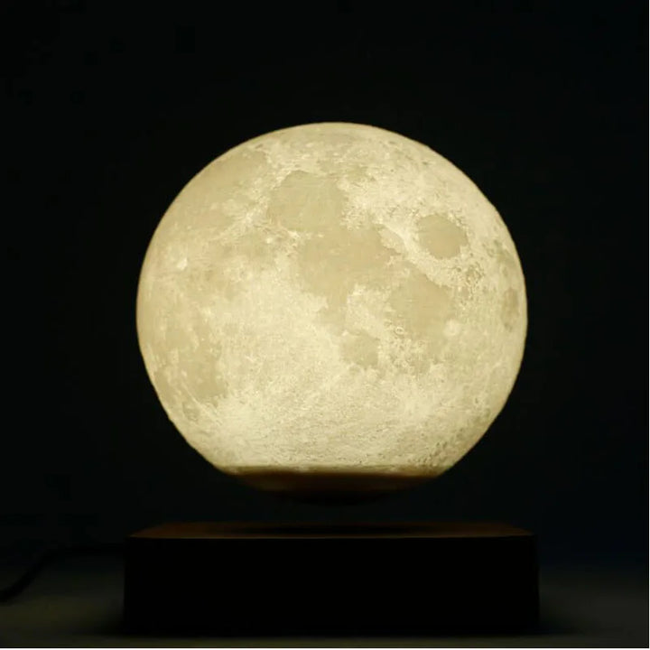 Levitating Moon Lamp – Touch-Control Floating Night Light for Bedroom Decor & Gifts