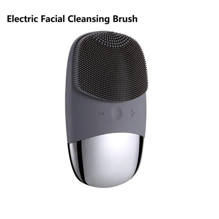 Sonic Electric Face Cleansing Brush - Facial Cleanser, Skin Scrubber & Massager for Skincare