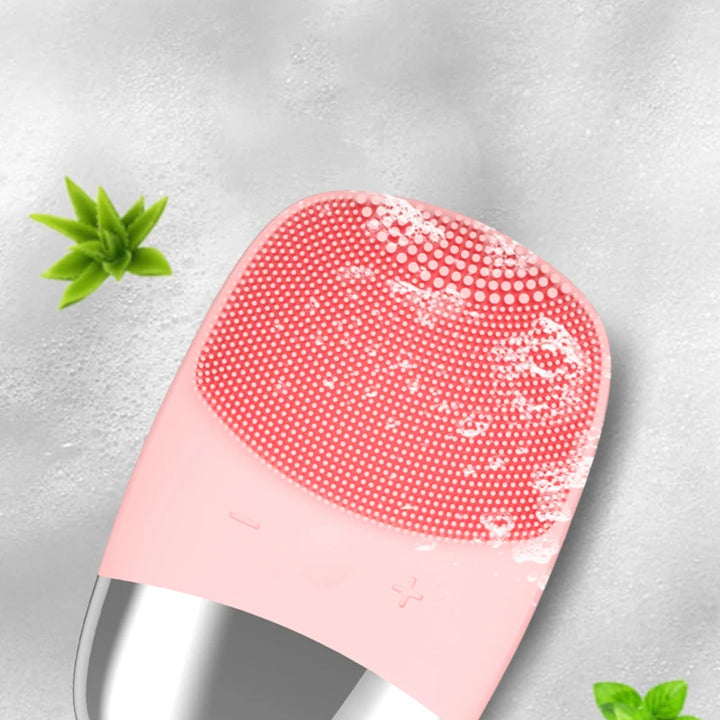 Sonic Electric Face Cleansing Brush - Facial Cleanser, Skin Scrubber & Massager for Skincare