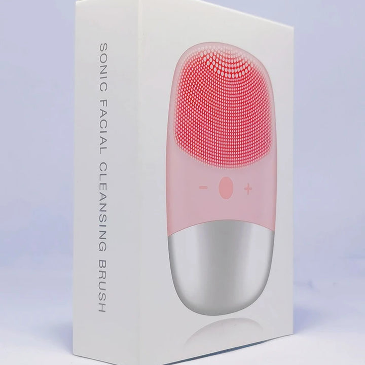 Sonic Electric Face Cleansing Brush - Facial Cleanser, Skin Scrubber & Massager for Skincare