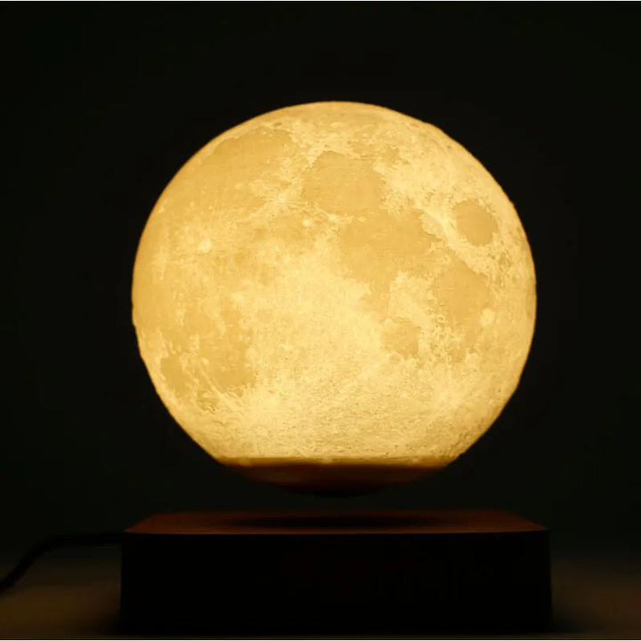 Levitating Moon Lamp – Touch-Control Floating Night Light for Bedroom Decor & Gifts