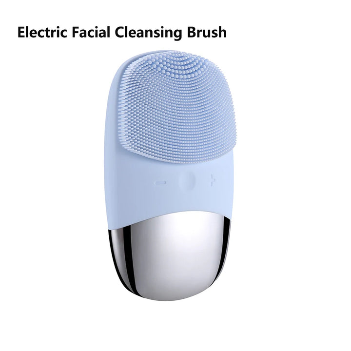 Sonic Electric Face Cleansing Brush - Facial Cleanser, Skin Scrubber & Massager for Skincare