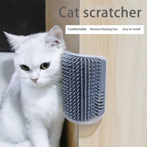 Cat Massager & Grooming Brush - Pet Hair Removal Comb for Dogs & Cats
