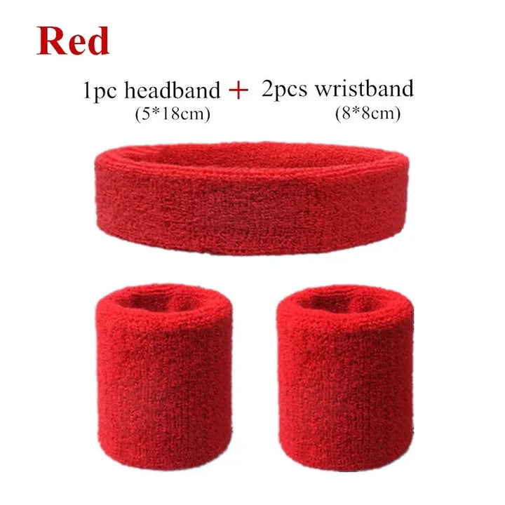 Sports Wristband & Yoga Headband – Elastic Wraps for Men & Women Fitness Protection