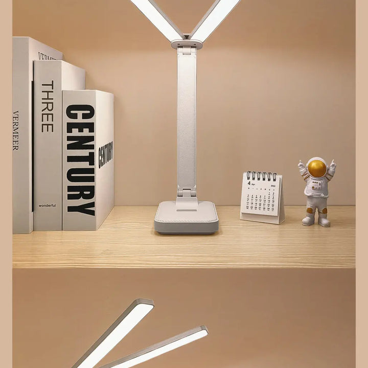 LED Desk Lamp 3 Levels Dimmable Touch Night Light USB Rechargeable