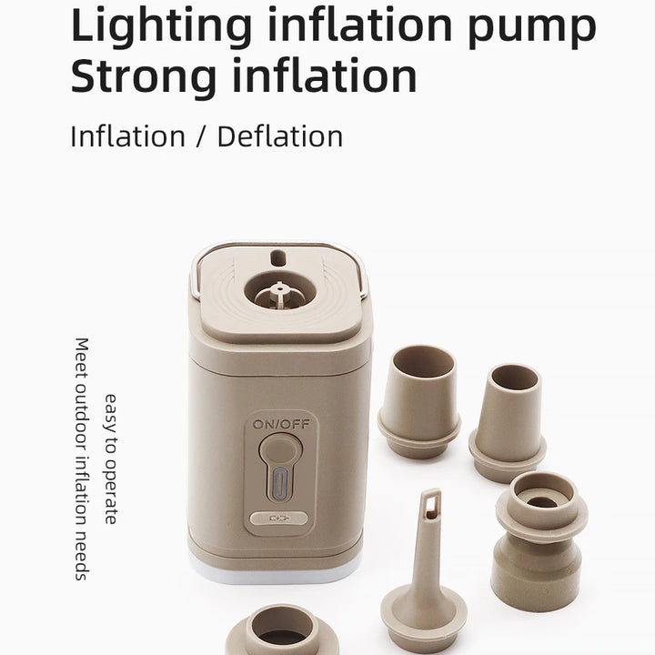 Portable Electric Air Pump – Wireless Inflator/Deflator for Air Beds & Inflatables
