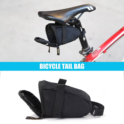 1L Bicycle Saddle Bag – Multi-Function, Rainproof Rear Storage Pouch for MTB