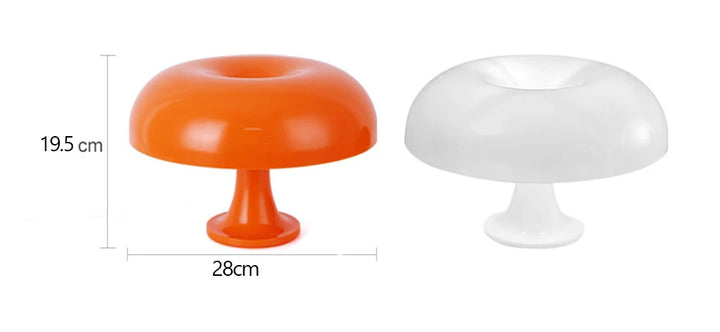 Classic Mushroom Table Lamp - Modern Bauhaus Design, Perfect for Hotel Bedrooms & Ambient Lighting