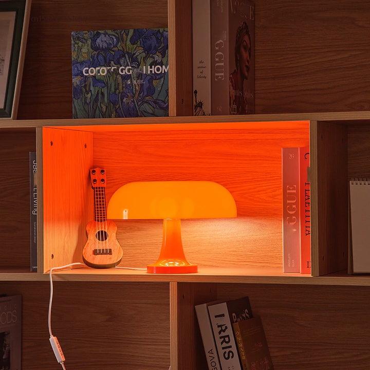 Classic Mushroom Table Lamp - Modern Bauhaus Design, Perfect for Hotel Bedrooms & Ambient Lighting