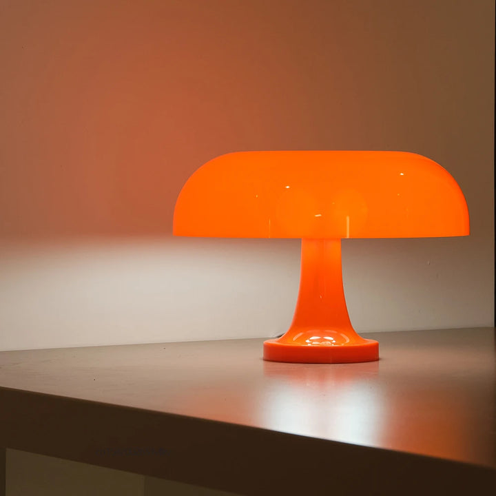 Classic Mushroom Table Lamp - Modern Bauhaus Design, Perfect for Hotel Bedrooms & Ambient Lighting