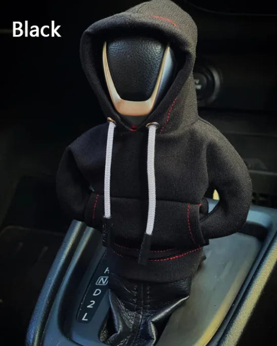 Gear Shift Hoodie Cover – Universal Shift Handle Decoration for Manual & Automatic Cars