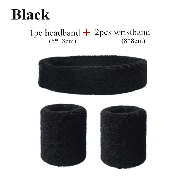 Sports Wristband & Yoga Headband – Elastic Wraps for Men & Women Fitness Protection