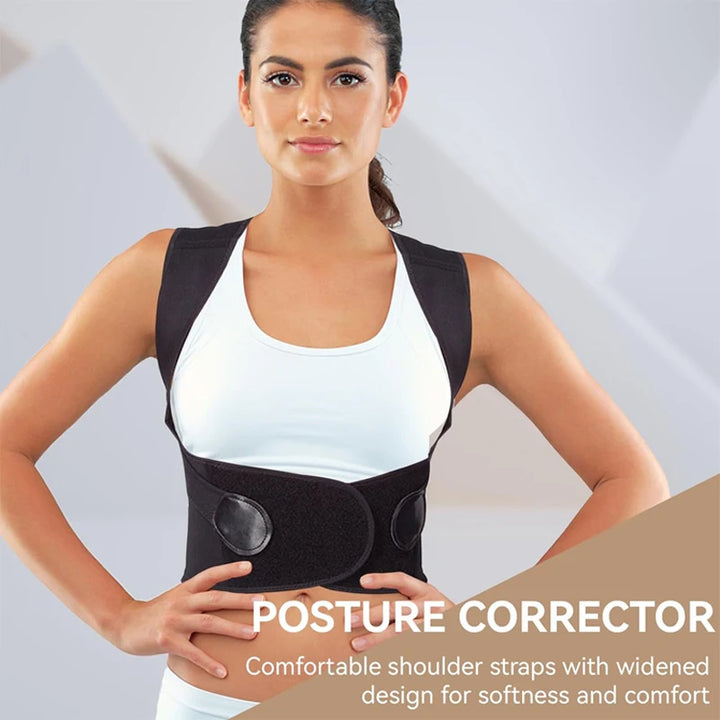 Adjustable Back Posture Corrector - Breathable Support Brace for Women, Students & Kids