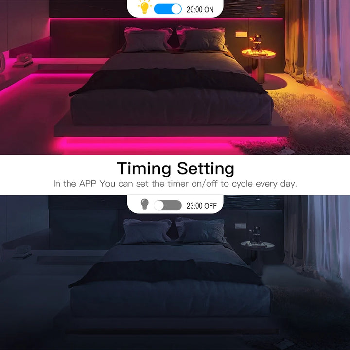 LED Strip RGB Dimmable 5V  For Smart Gateway Hue Bridge Alexa Google Voice Control