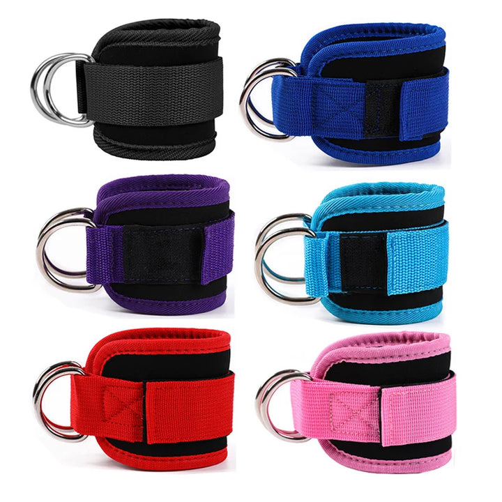 Cable Ankle Straps Double For Gym Workouts