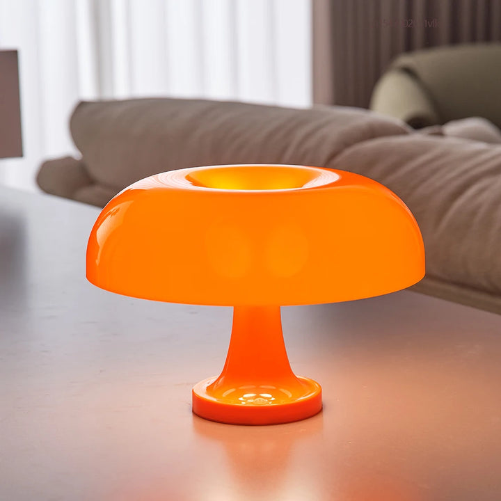 Classic Mushroom Table Lamp - Modern Bauhaus Design, Perfect for Hotel Bedrooms & Ambient Lighting