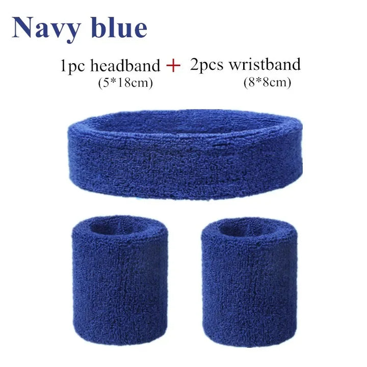 Sports Wristband & Yoga Headband – Elastic Wraps for Men & Women Fitness Protection