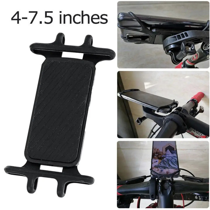 SRAM & Garmin Bike Phone Holder – Shockproof Silicone Mount for Bicycles and Motorcycles