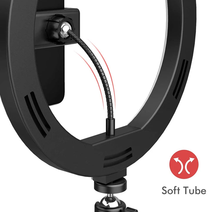 LED Selfie Ring Lighting Phone Holder & Tripod