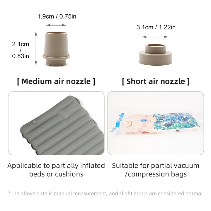 Portable Electric Air Pump – Wireless Inflator/Deflator for Air Beds & Inflatables