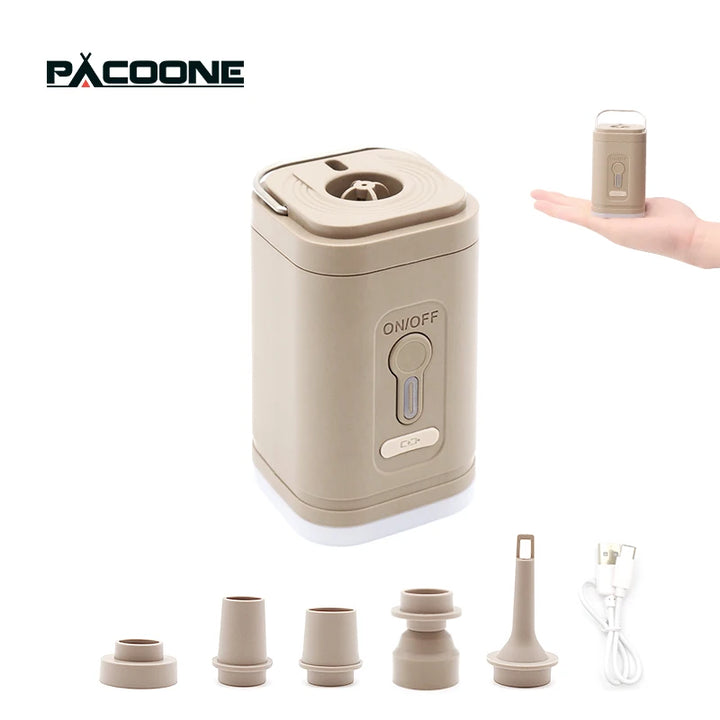 Portable Electric Air Pump – Wireless Inflator/Deflator for Air Beds & Inflatables