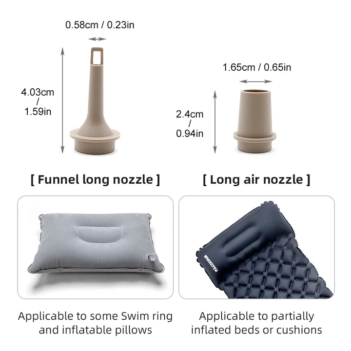 Portable Electric Air Pump – Wireless Inflator/Deflator for Air Beds & Inflatables