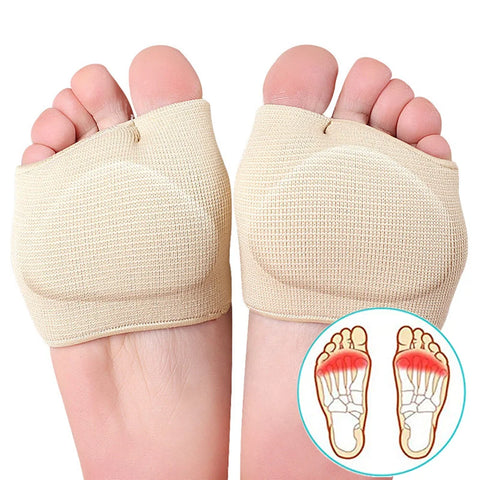 Silicone Metatarsal Pads – Toe Separator & Bunion Corrector for Pain Relief and Foot Care