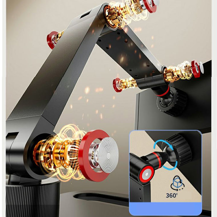 Portable Monitor Holder – Adjustable Clamp Stand for 12-17.3 Inch Screens, No Drilling Required