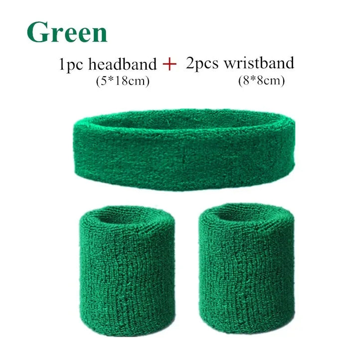 Sports Wristband & Yoga Headband – Elastic Wraps for Men & Women Fitness Protection