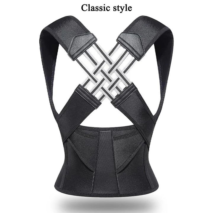 Adjustable Back Posture Corrector - Breathable Support Brace for Women, Students & Kids