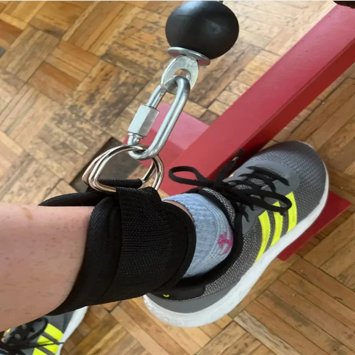 Cable Ankle Straps Double For Gym Workouts