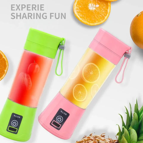 Portable Blender Personal Electric Mini Bottle 380ml