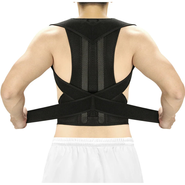 Adjustable Back Posture Corrector - Breathable Support Brace for Women, Students & Kids