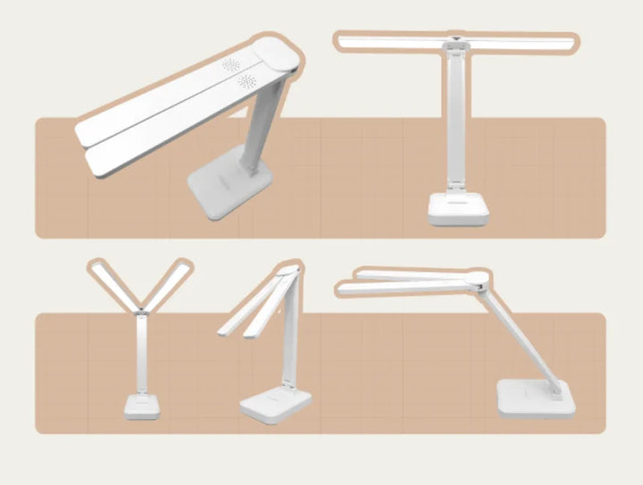 LED Desk Lamp 3 Levels Dimmable Touch Night Light USB Rechargeable