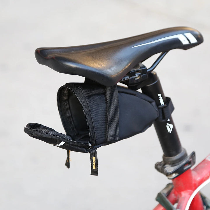 1L Bicycle Saddle Bag – Multi-Function, Rainproof Rear Storage Pouch for MTB
