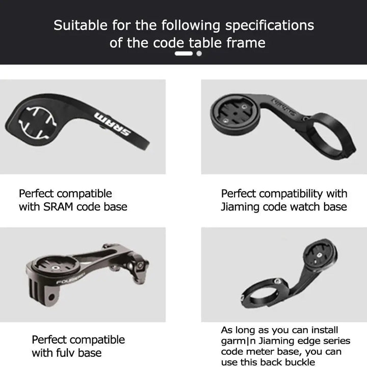 SRAM & Garmin Bike Phone Holder – Shockproof Silicone Mount for Bicycles and Motorcycles